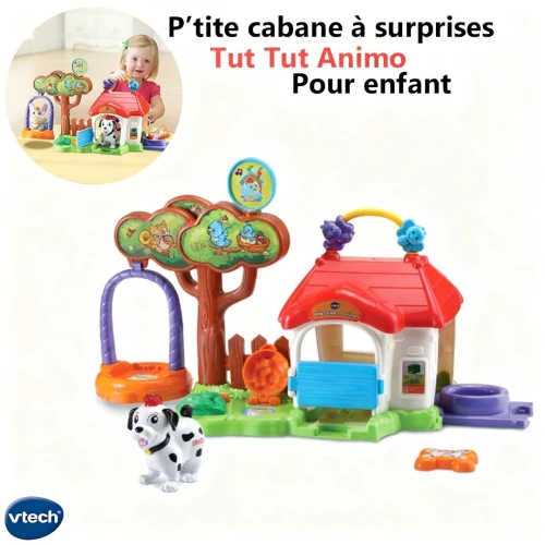p'tite cabane à suprises  Tut Tut Animo pour bébé  Vtech