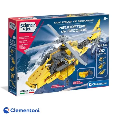 Mon Atelier de Mécanique Hélicoptére de Secours Clementoni