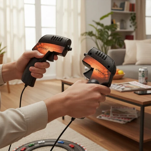 Circuit électrique rechargeable 228cm