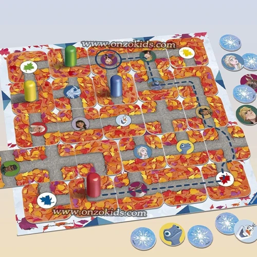 Labyrinthe junior la reine des neiges 2 jeu de société