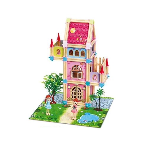 Maison de poupée en bois-Masters
