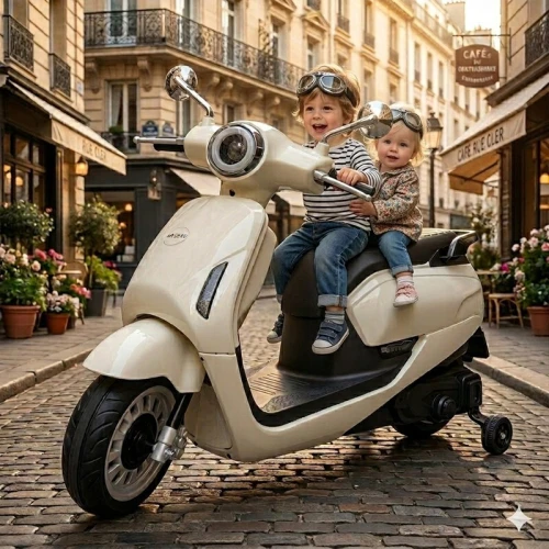 Moto électrique electro-cyclomoteur pour enfant