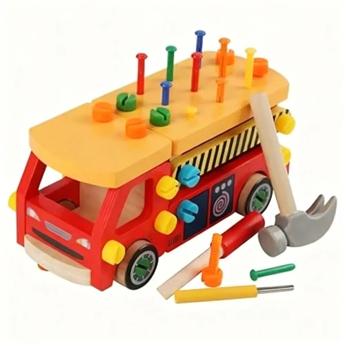 Camion éducatif en bois