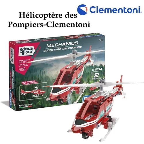 Hélicoptère des Pompiers-Clementoni