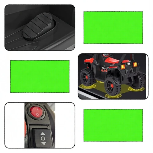 Quad Electrique Rechargeable Roadmaster pour Enfants