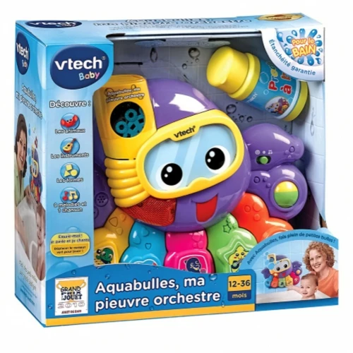 Aquabulles, ma pieuvre orchestre  jouet musical -Vtech