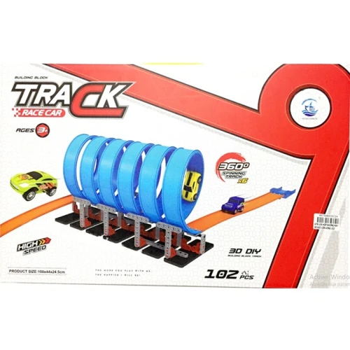 Jeu de piste cyclable 104 pièce pour enfant
