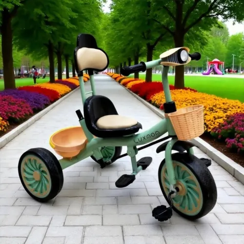tricycle, vélo poussette 3en1 de luxe pour enfant
