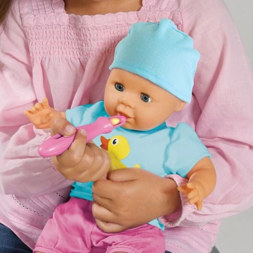 Poupée Bébé Laura Hungry avec Accessoires