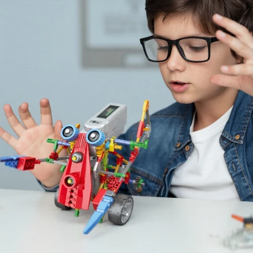 Jouet de construction Robot-Alfabo