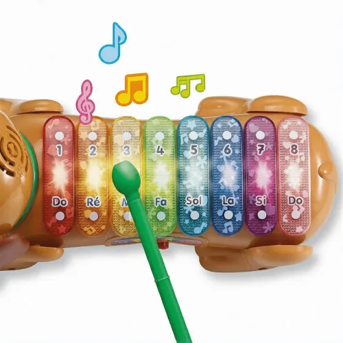 Le Chien Interactif Elton, Mon Rouli Xylophone  Vtech