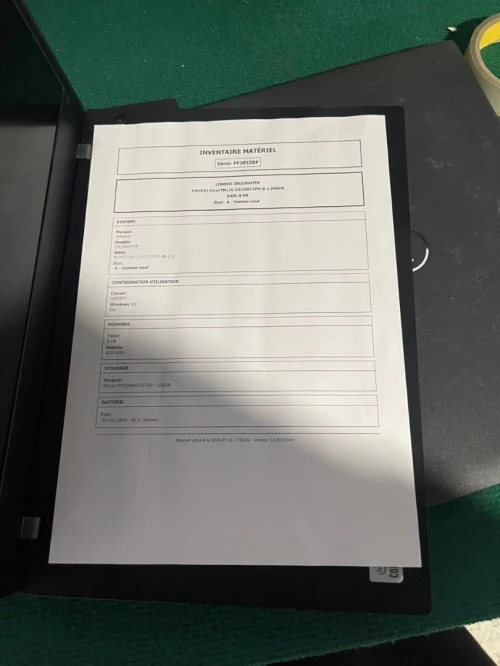 Pc lenovo thinkpad