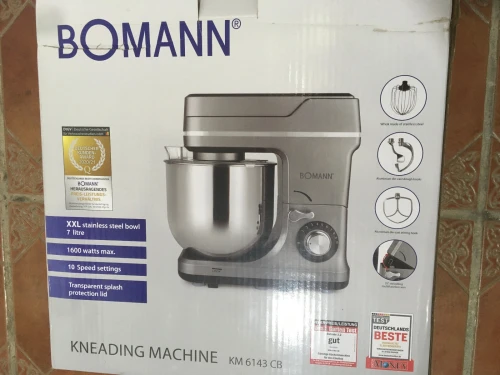 Robot de cuisine pétrin Bomann 7L - très bon