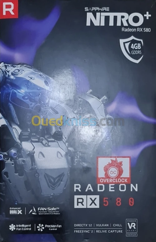 Carte Graphique Radeon Rx 570 Nitro+ 4gb Ddr5
