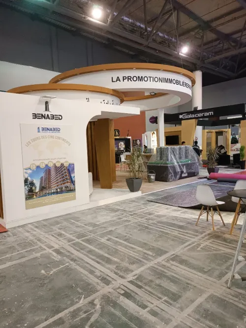 Conseption et réalisations des stands personnalisé 