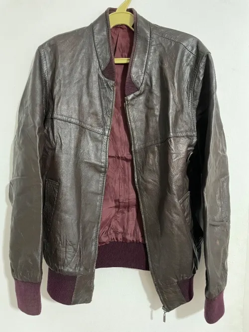 Veste cuir