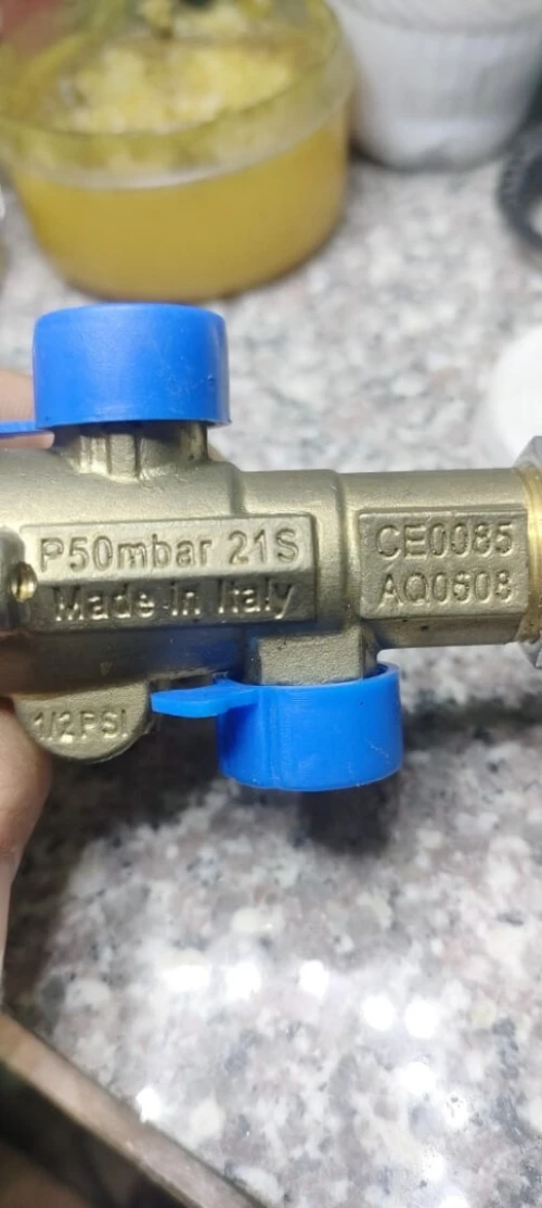 Robinet à gaz type 21S raccord veilleuse original Italy