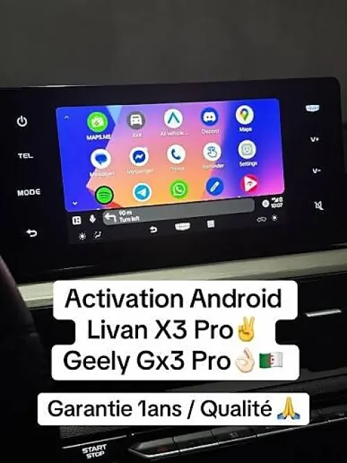 Geely coolray/SUPERMAX/GX3 PRO/COWBOY/MANJARO/CITYRAY Flash Langue+APLICATIONS/فلاش تغيير اللغة وتطبيقات