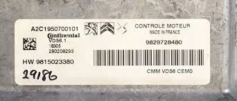 PSA: PEUGEOT-CITROEN-OPEL VALEO V56-VD56 CODE PIN-VIRGIN-IMMO OFF SANS MCUID -  بيجو-ستروين-أوبل فالو V56-VD56 رمز PIN-فارغ-إيقاف IMMO بدون MCUID