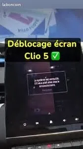 RENAULT-DACIA REPARATION ECRAN VERROUILLE ET ACTIVATION OPTION