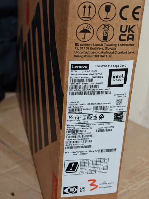 Thinkpad x13 yoga gen 3 