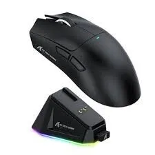 SOURIS MOUSE ATTACK SHARK X11 WHITE AND BLACK  GAMING WITH CHARGING DOCK SANS CABLE x 11