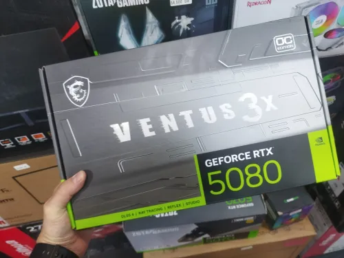 GEFORCE RTX 5080 MSI VENTUS 3X 16GO GDDR7 OC