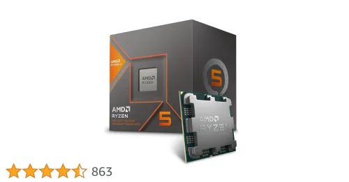 PROCESSEUR AMD RYZEN 5 8600G BOX AM5 Radeon 760M