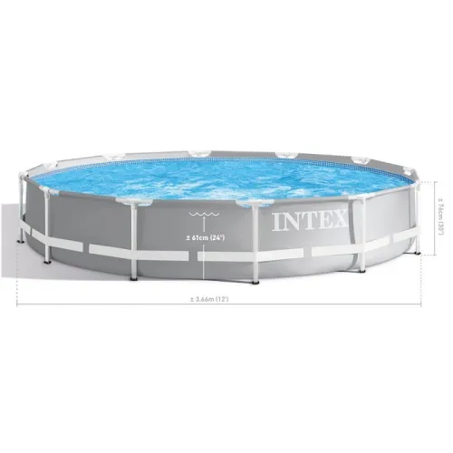 Piscine Prism Frame ronde 3.66 x 0.76 m
