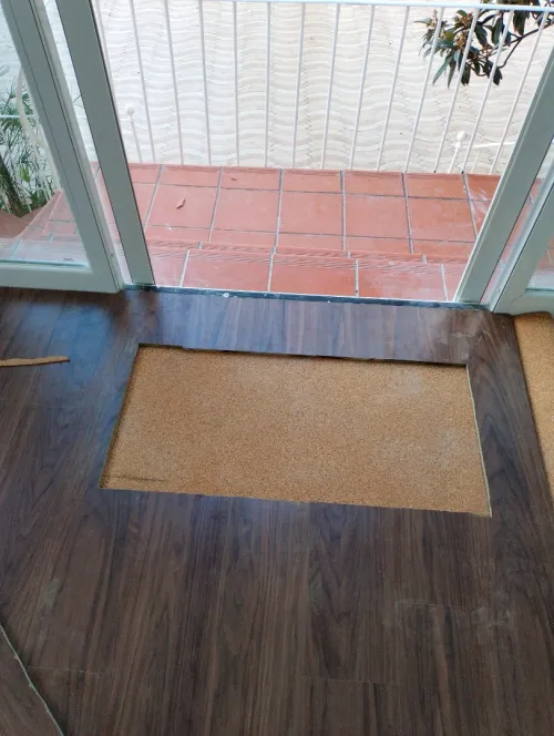 Pose de parquet