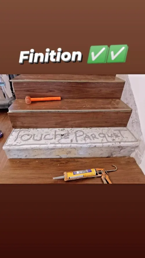 Pose de parquet