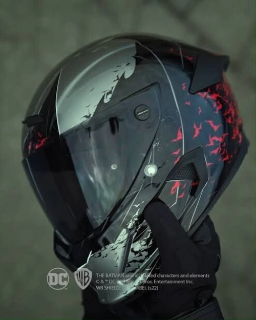 Casque Ruroc Atlas 4.0 édition Batman