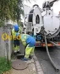 Camion Débouchage Vidange Curage