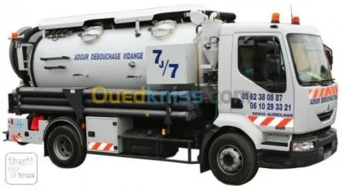 Camion Hydrocureur Vidange Deboucheur