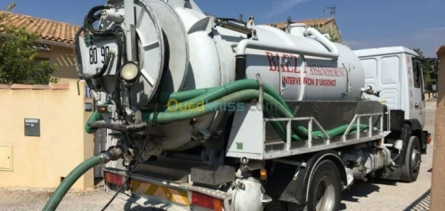 Camion Débouchage Nettoyage Des Regards 