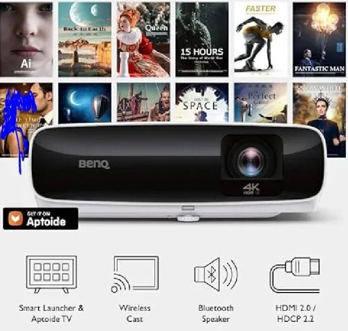 Epson EB-FH54  Projecteur 3LCD  4100 lumens Full HD (1920 1080)  sans Miracast blanc  sous emballage