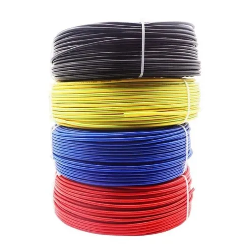 Câble électrique rigide et souple 