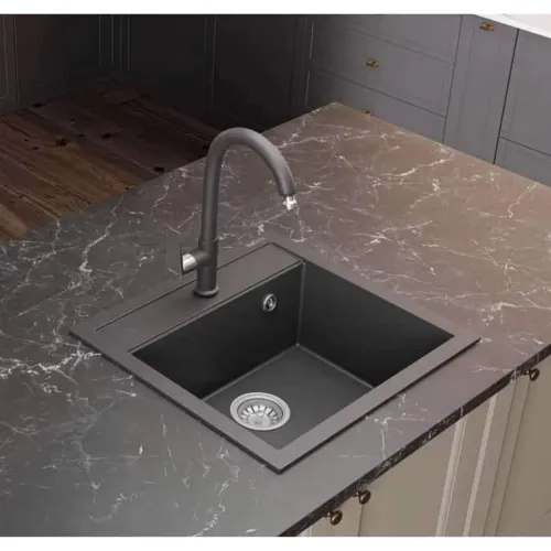 Evier de cuisine en granite / quartz