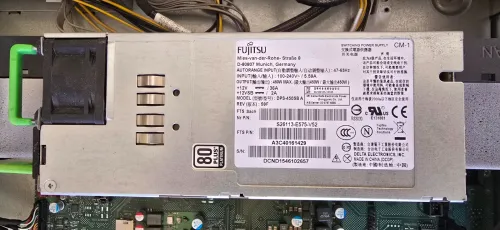 Fujitsu serveur rx2520 m1 pièces ventilo ram alimentation