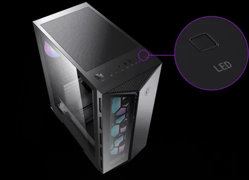 Boitier msi gungnir 110r + watercooling MAG CORELIQUID 360R V2