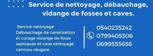  nettoyage vidange débouchage canalisation 