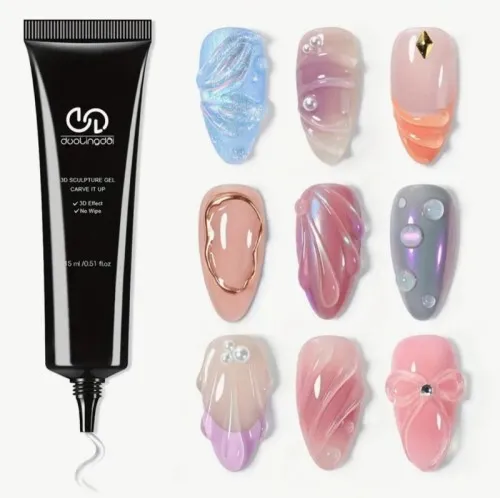 Gel 3D for nail art