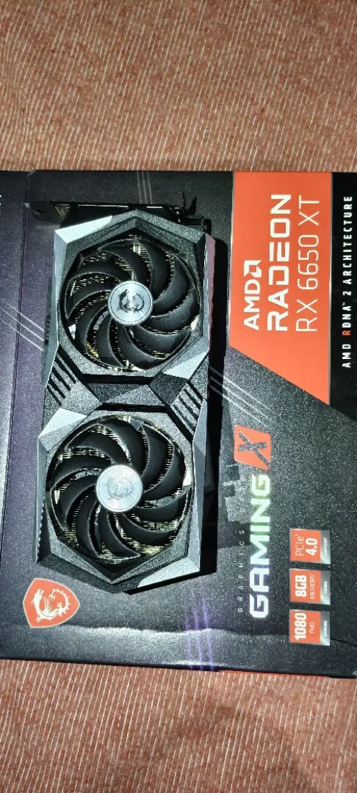 AMD RX 6650 XT MSI GAMING X