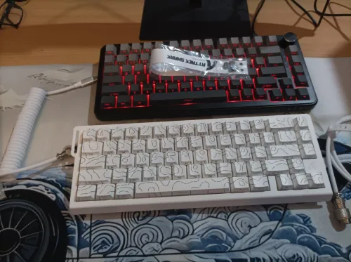 Attack shark x68 HE / Ajazz ak820 Max . ( Magnetic switch )