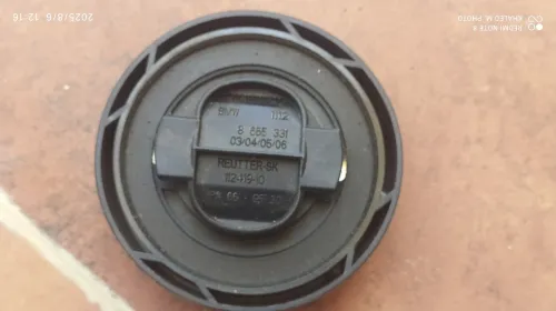 Bouchon Vase d'Eau, Bouchon Huile Moteur, Durite Original et Filtre à Gasoil HENGS pour F10.