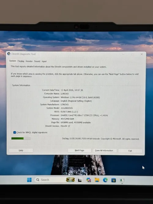 Thinkpad P14s ultra 7 155H 48/512 RTX 500ADA 4GB