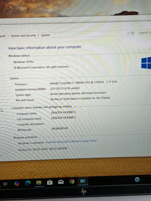 HP ZBOOK POWER G7 I7 10850H NVIDIA QUADRO T1000 4GB