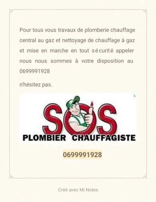 Plomberie sanitaire et chauffage central 