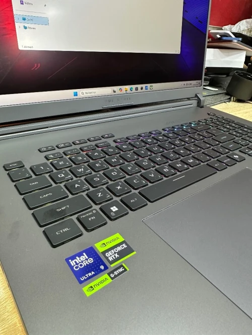 Asus strix G18 ultra 9 275Hx 32gb ram 1tr ssd Rtx 5080 (16gb) Lecron 18 pouces
