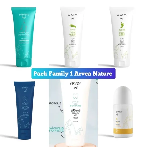 PACK COSMÉTIQUES ARVEA NATURE LIVRAISON 48 WILAYA 